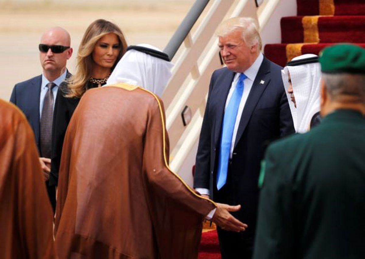 Donald Trump Suudi Arabistan\'da