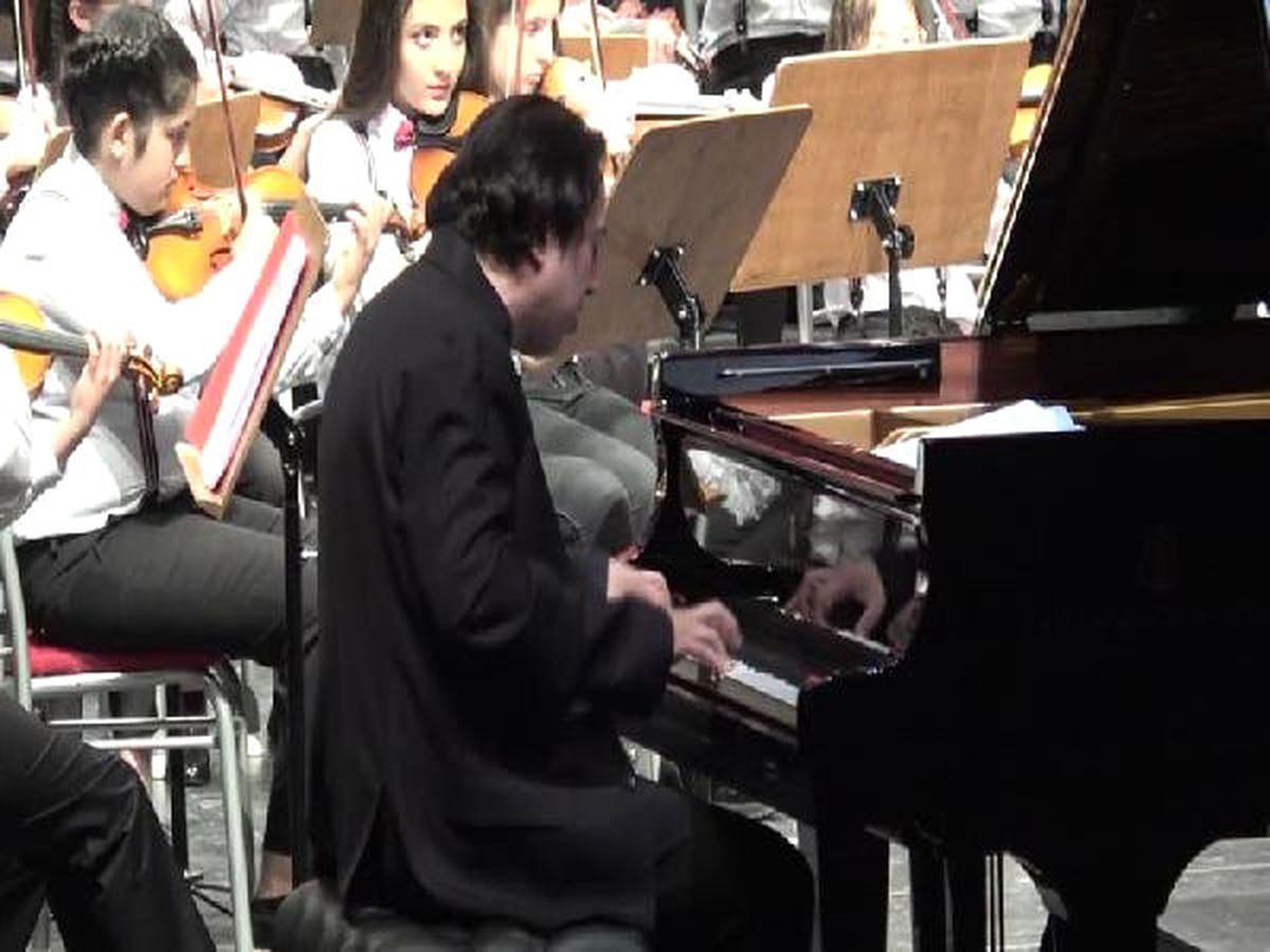 Fazıl Say, Çocuk Senfoni Orkestrası ile Konser Verdi