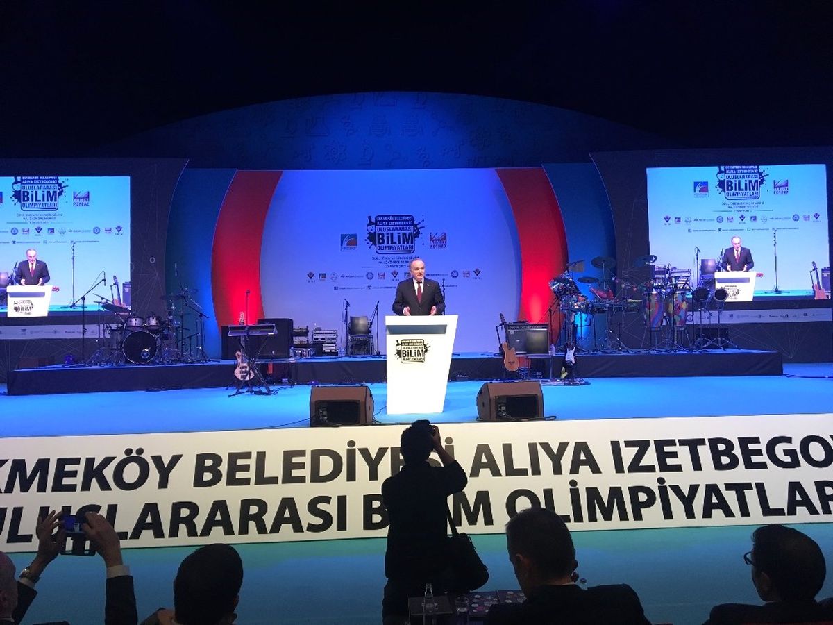 Aliya İzzetbegoviç Uluslararası Bilim Olimpiyatları" Ödül Töreni