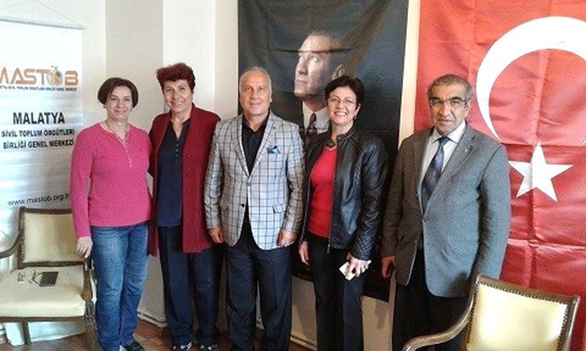 Ankara Elazığlılar Derneği\'nden Mastöb\'e Tebrik Ziyareti