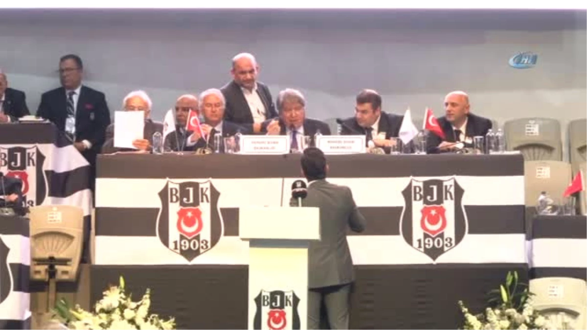 Beşiktaş Genel Kurulunda Tartışma Çıktı