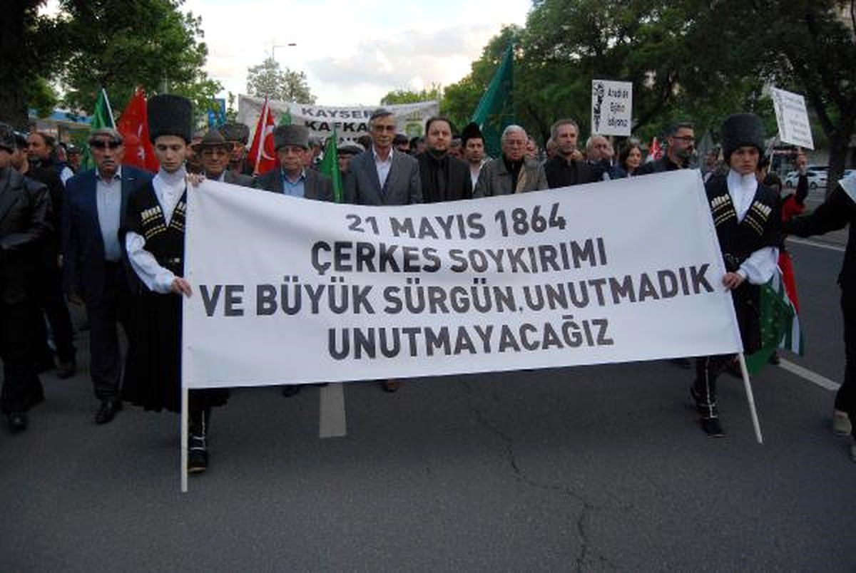 Çerkeslerden Anma Yürüyüşü