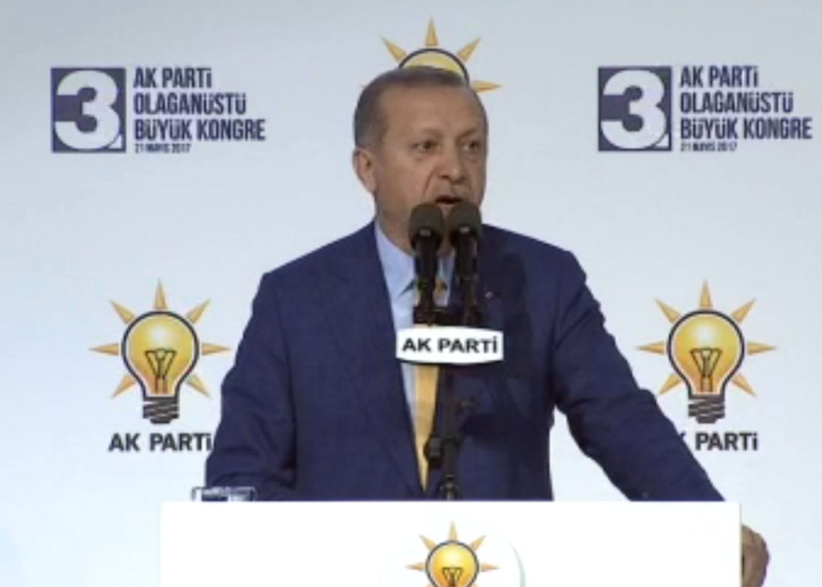 Erdoğan\'dan Teşekkür Konuşması