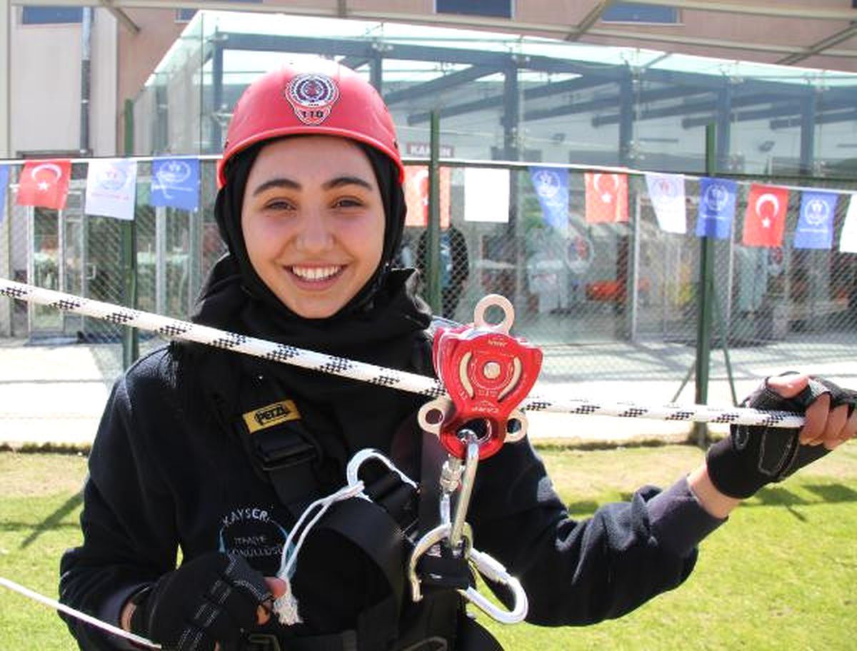 Geleceğin Kadın İtfaiyecileri Hazır