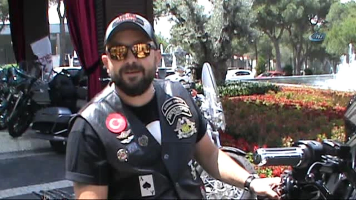 Harley Davidson Tutkunları Antalya Sürüşüne Katıldı