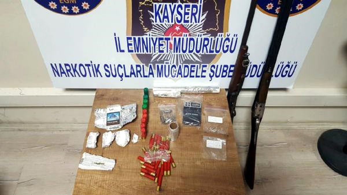 Kayseri\'de Uyuşturucu Operasyonu: 1 Gözaltı