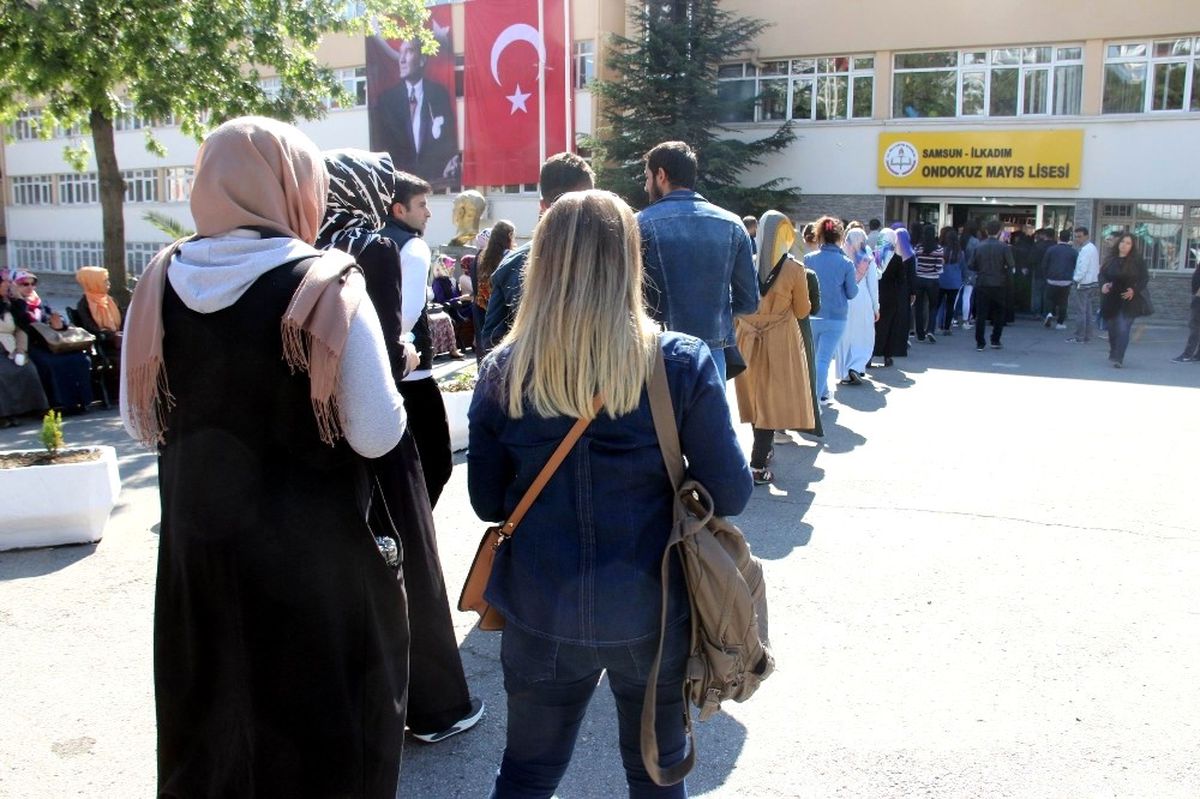Samsun\'da KPSS Heyecanı