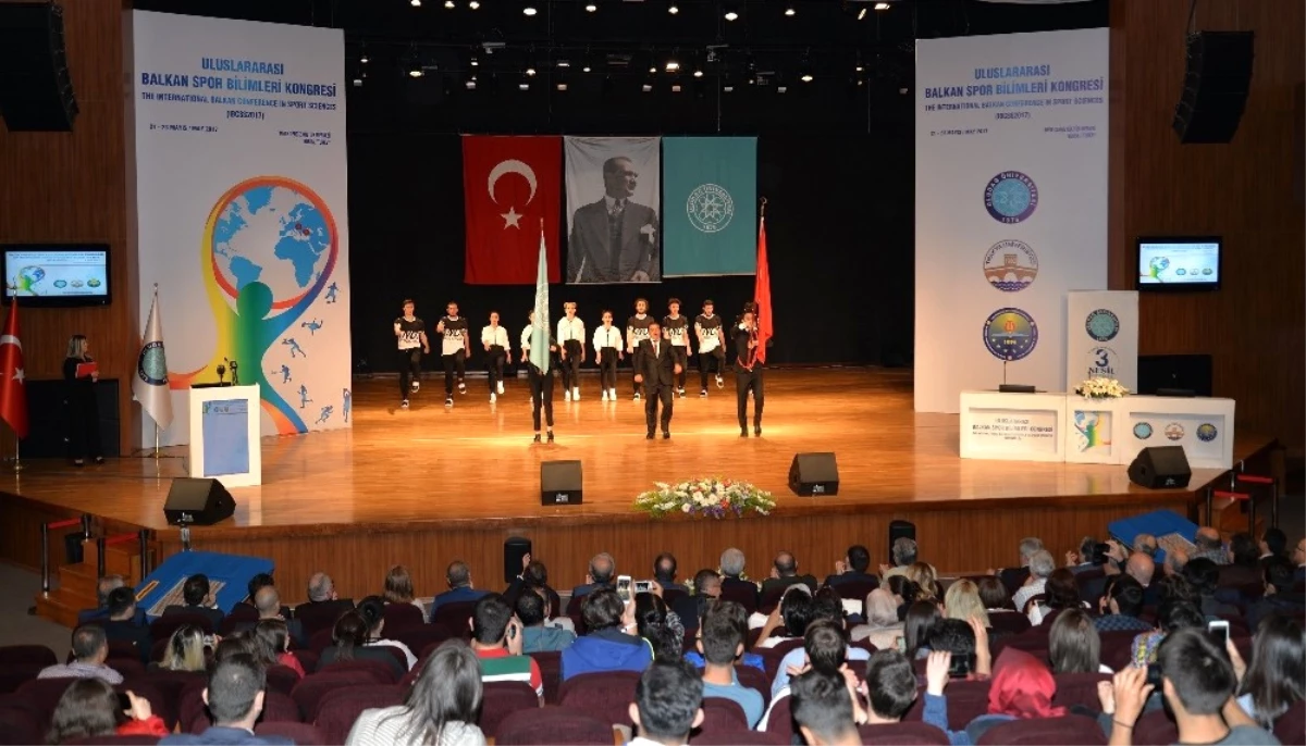 Uluslararası Balkan Spor Bilimleri Kongresi Bursa\'da Yapılıyor