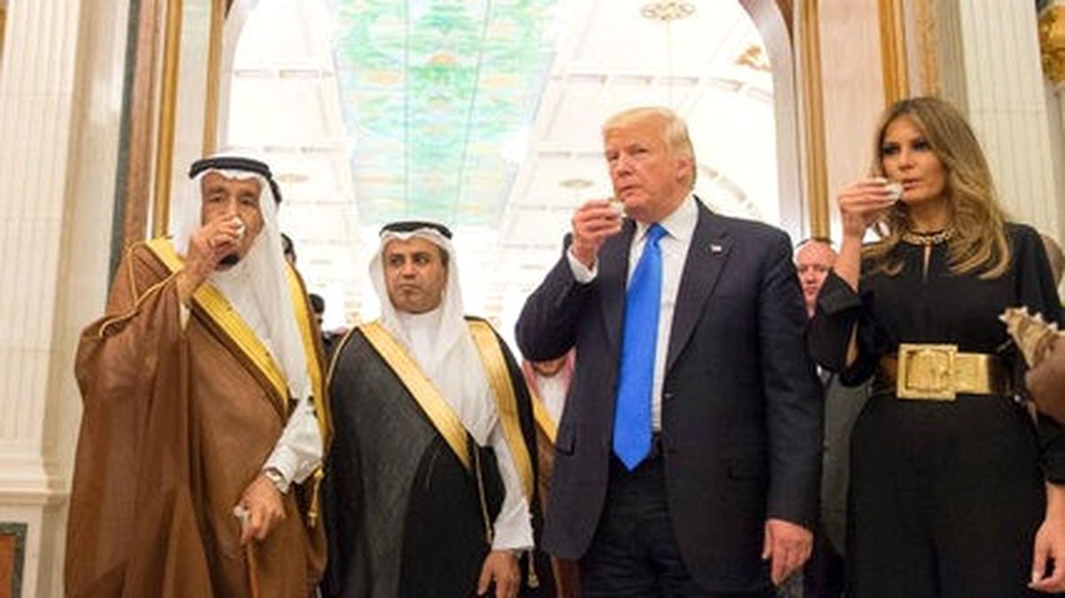 ABD ile Suudi Arabistan Arasında 350 Milyar Dolarlık İmzalar Atıldı