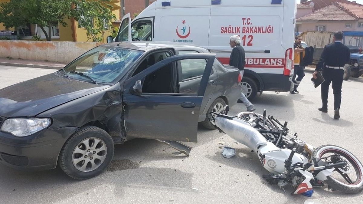 Bilecik\'te Trafik Kazası: 1 Yaralı