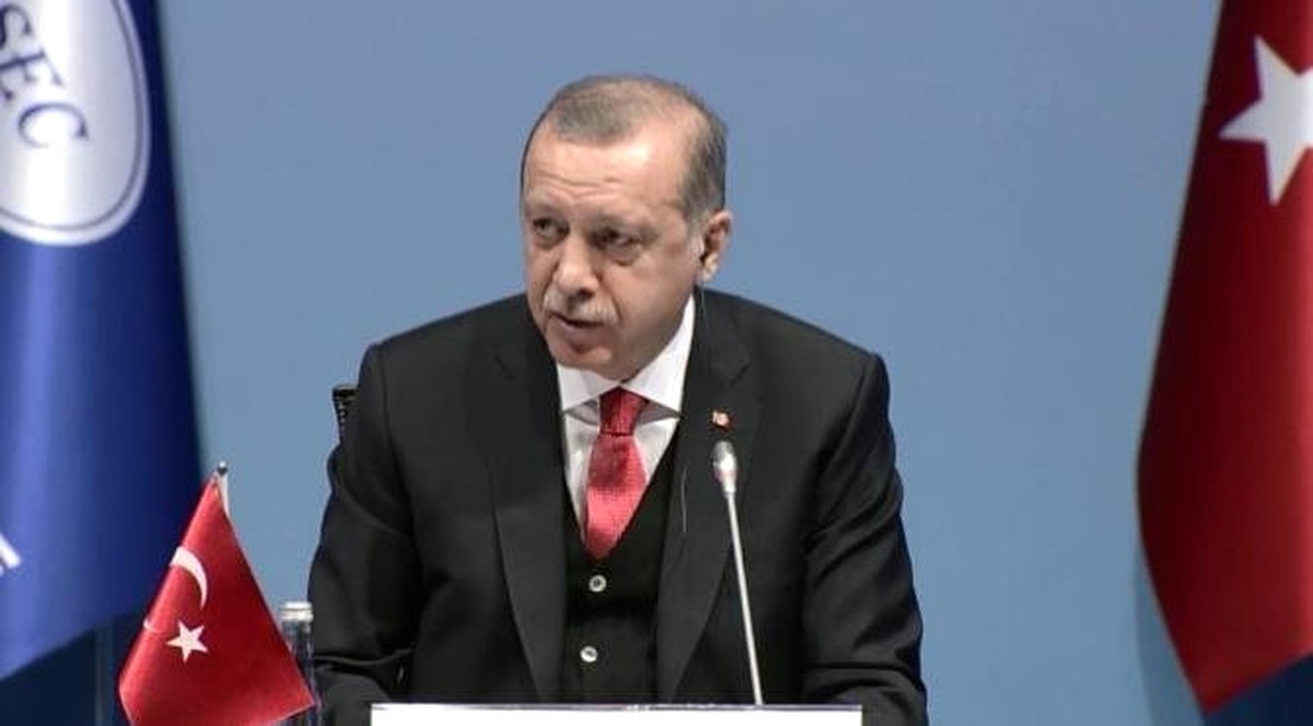 Dha İstanbul - Cumhurbaşkanı Erdoğan Ermenistan Temsilcisinin Konuşmasını Eleştirdi.