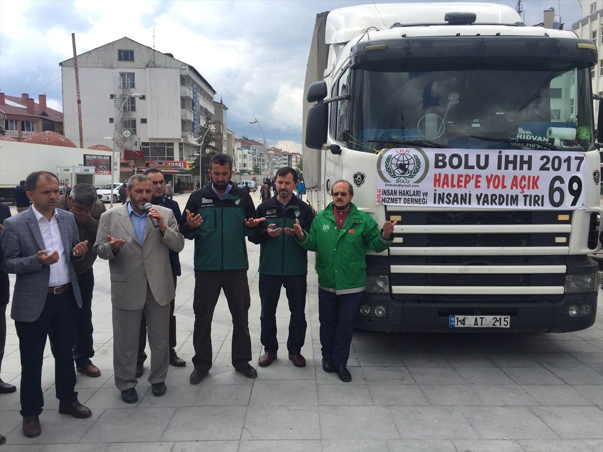Haleplilere Gıda Yardımı