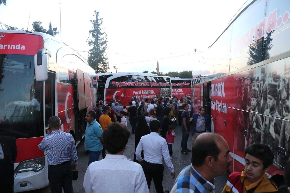 Haliliye\'den 250 Öğrenciyi Daha Çanakkale\'ye Gönderildi