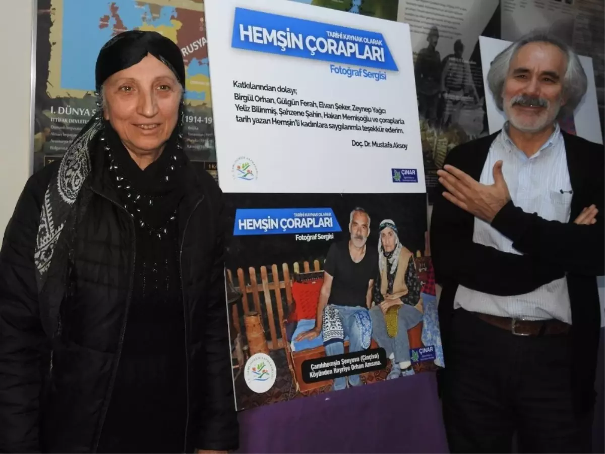 Hemşin Çoraplarının Dünü ve Bugünü Anlatıldı