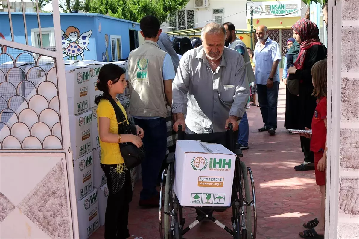 İhh\'dan Kilis\'teki Suriyeli Ailelere Yardım