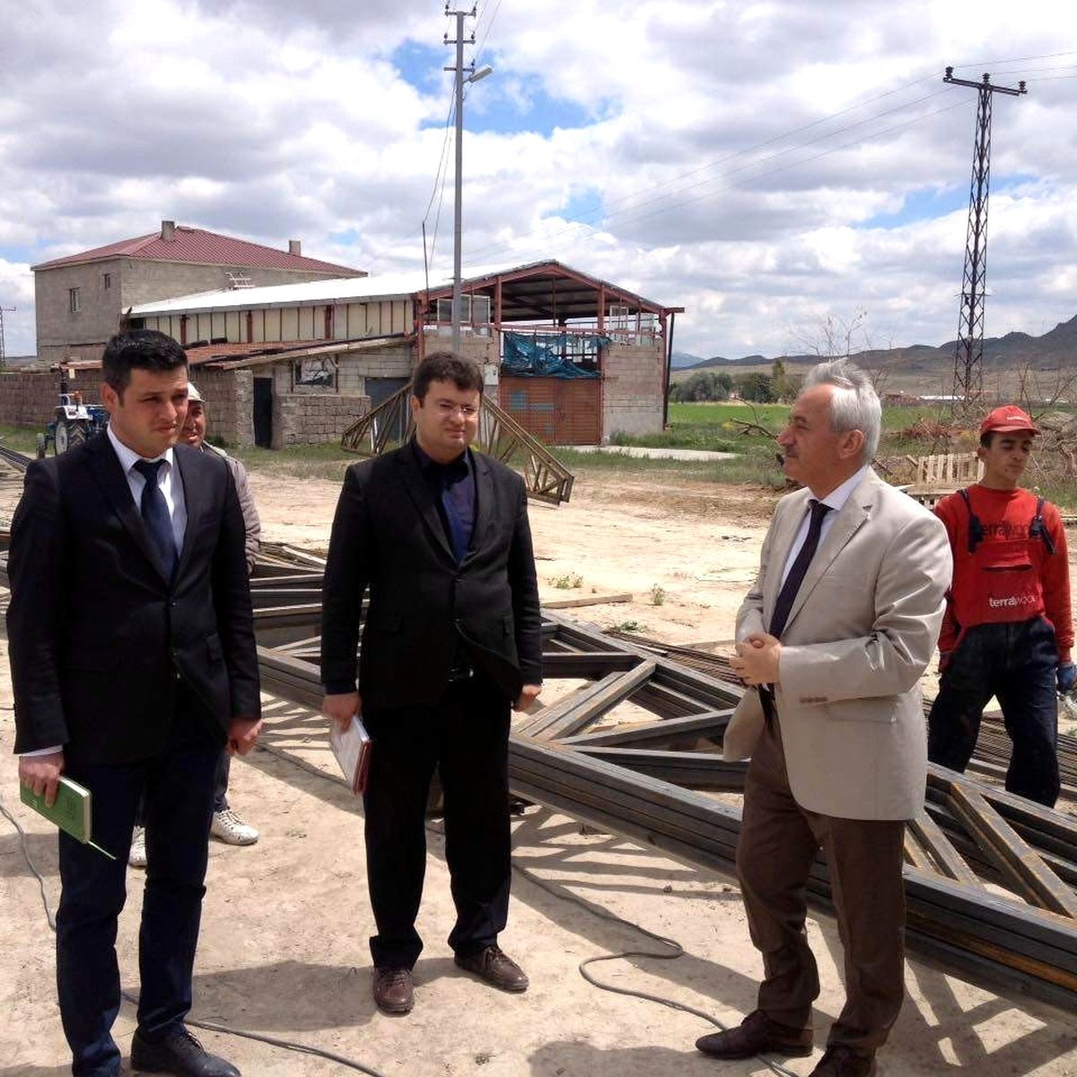 İncesu Belediyesi Hayvan Satış Yerinin İnşaatına Başladı