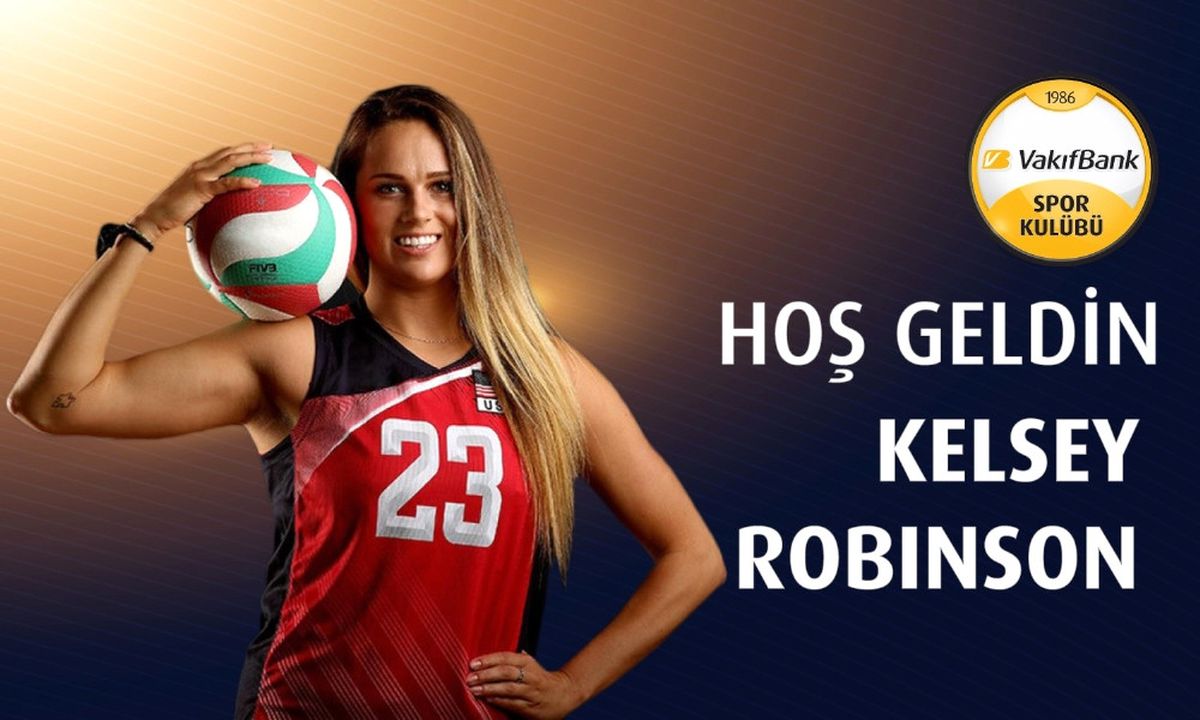Kelsey Robinson Vakıfbank\'ta