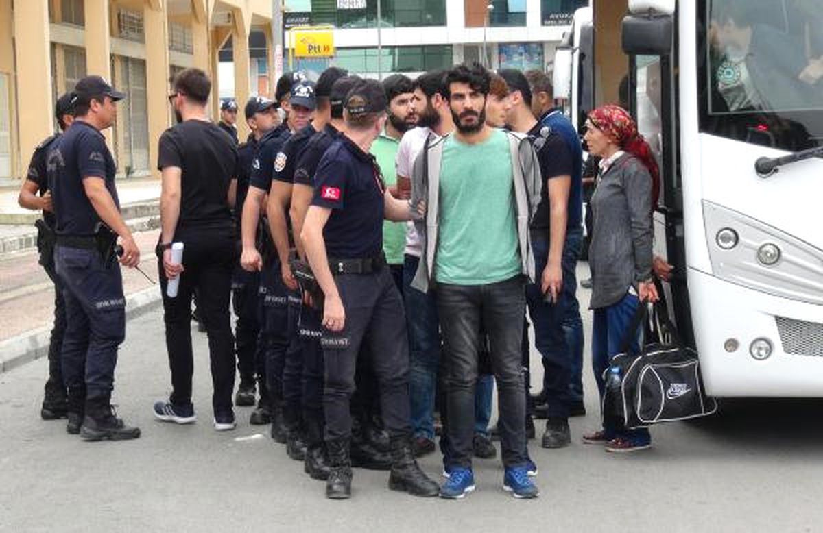Mersin\'de 19 PKK Şüphelisi Adliyede