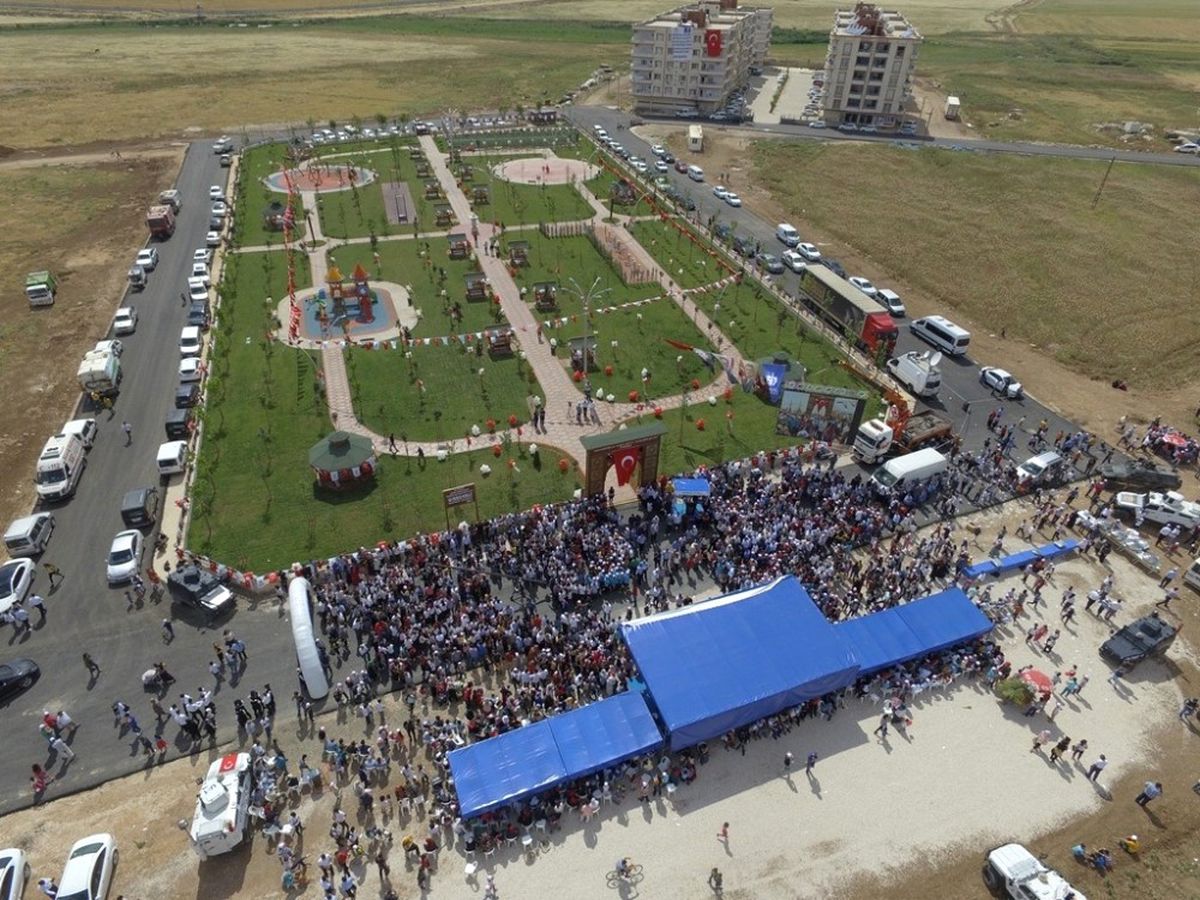 Nusaybin\'de 4 Park Hizmete Açıldı