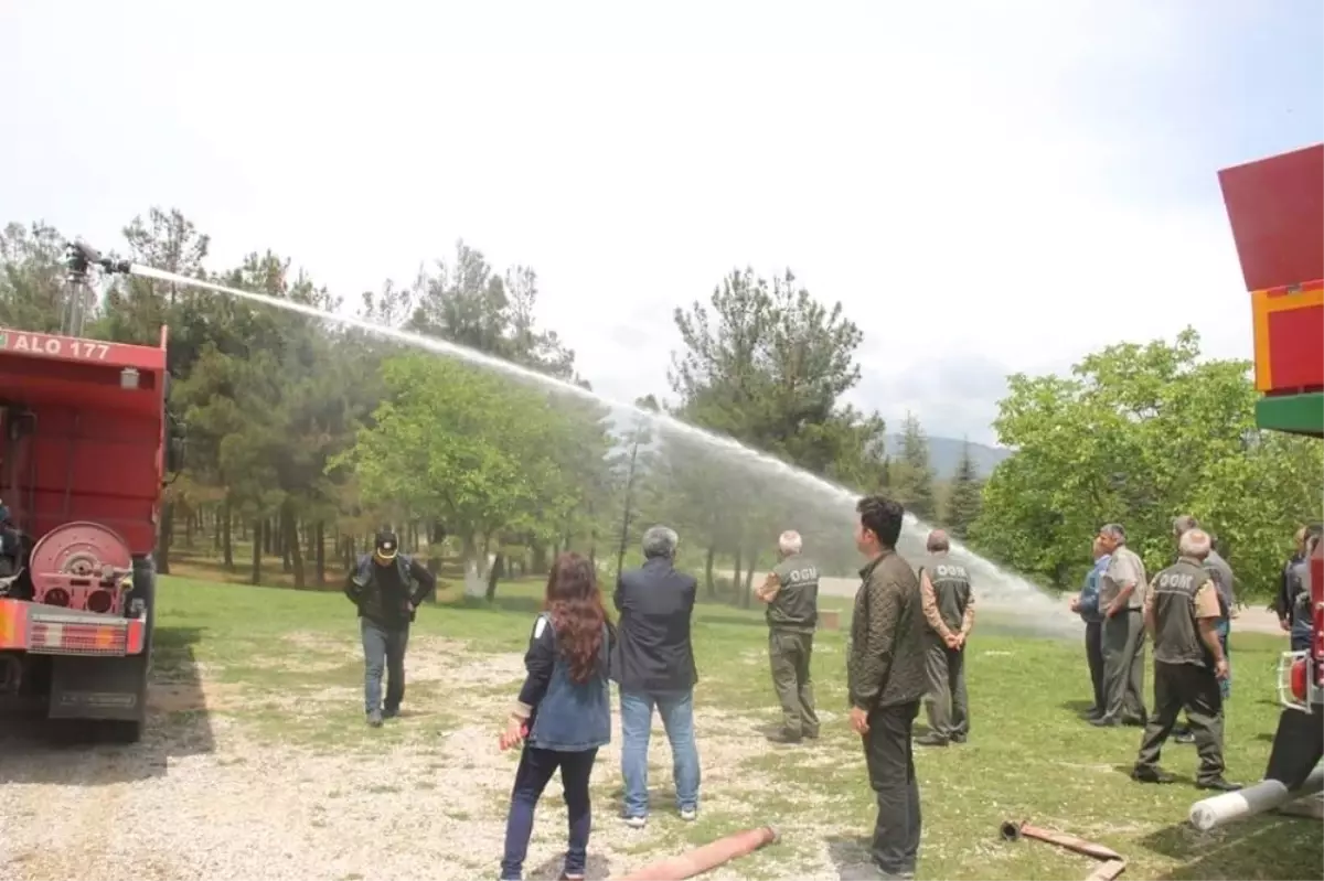 Ormanda Yangın Eğitimi