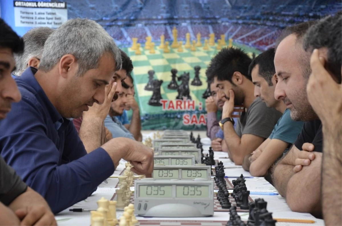 Siverek\'te Satranç Turnuvası Düzenlendi