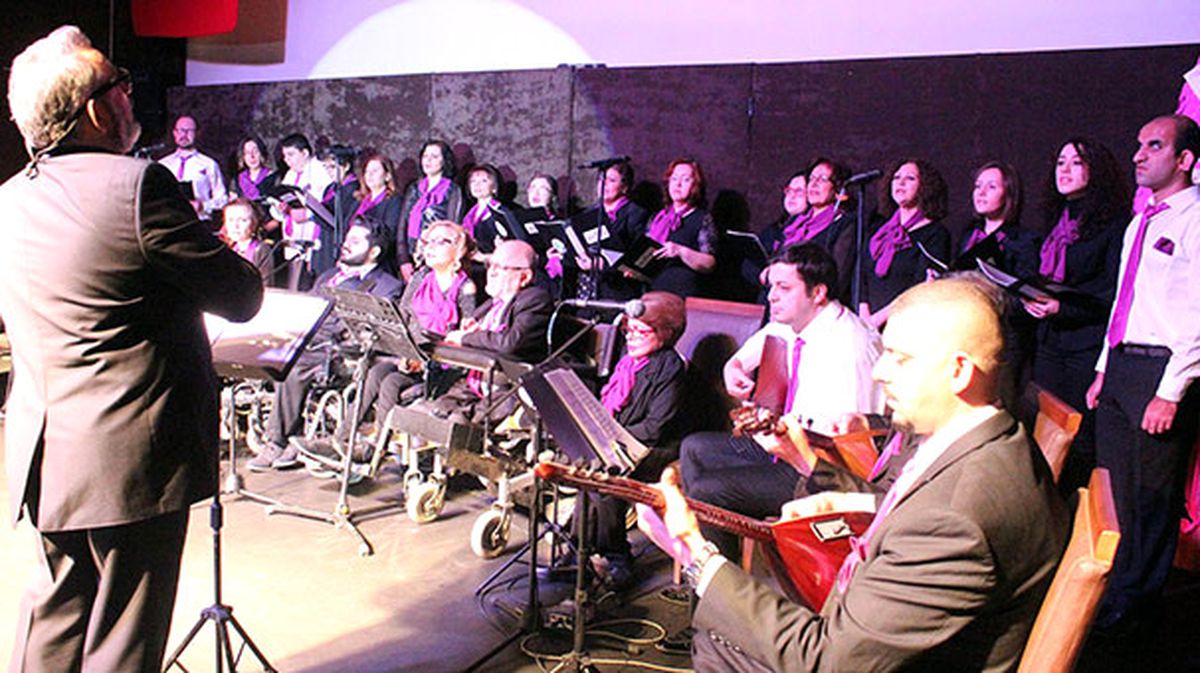 Tekirdağ\'da Engelliler Korosu Konser Verdi