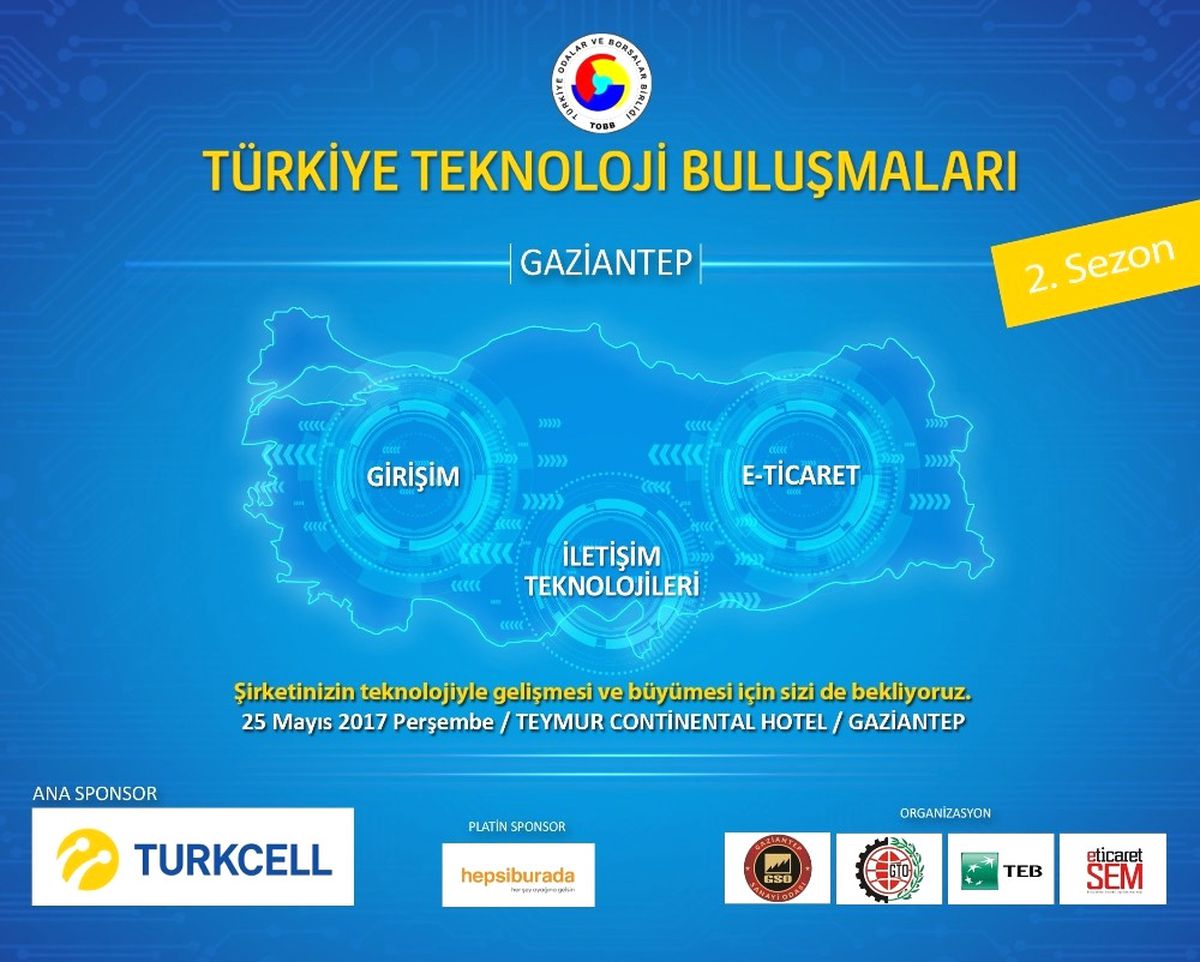 Teknoloji Buluşmaları Gaziantep\'te