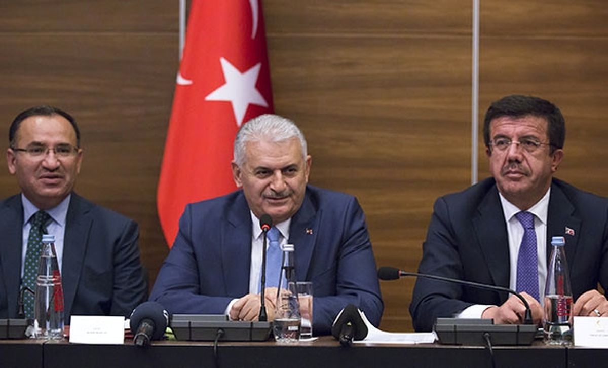Yıldırım, Türk İş Adamlarıyla Bir Araya Geldi