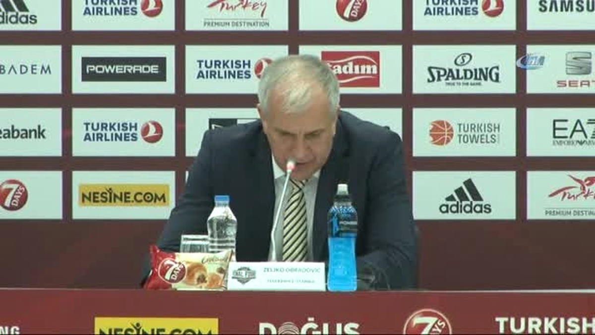 Zeljko Obradovic: "Fenerbahçe Adına Çok Mutluyum"