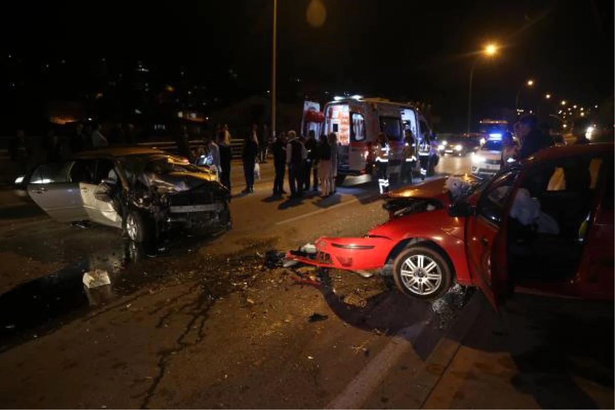 Alkollü Sürücü Kazaya Neden Oldu: 3 Yaralı