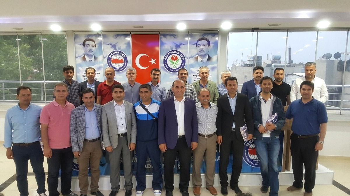 Başkan Deniz Sendikal Faaliyetlerinden Bahsetti