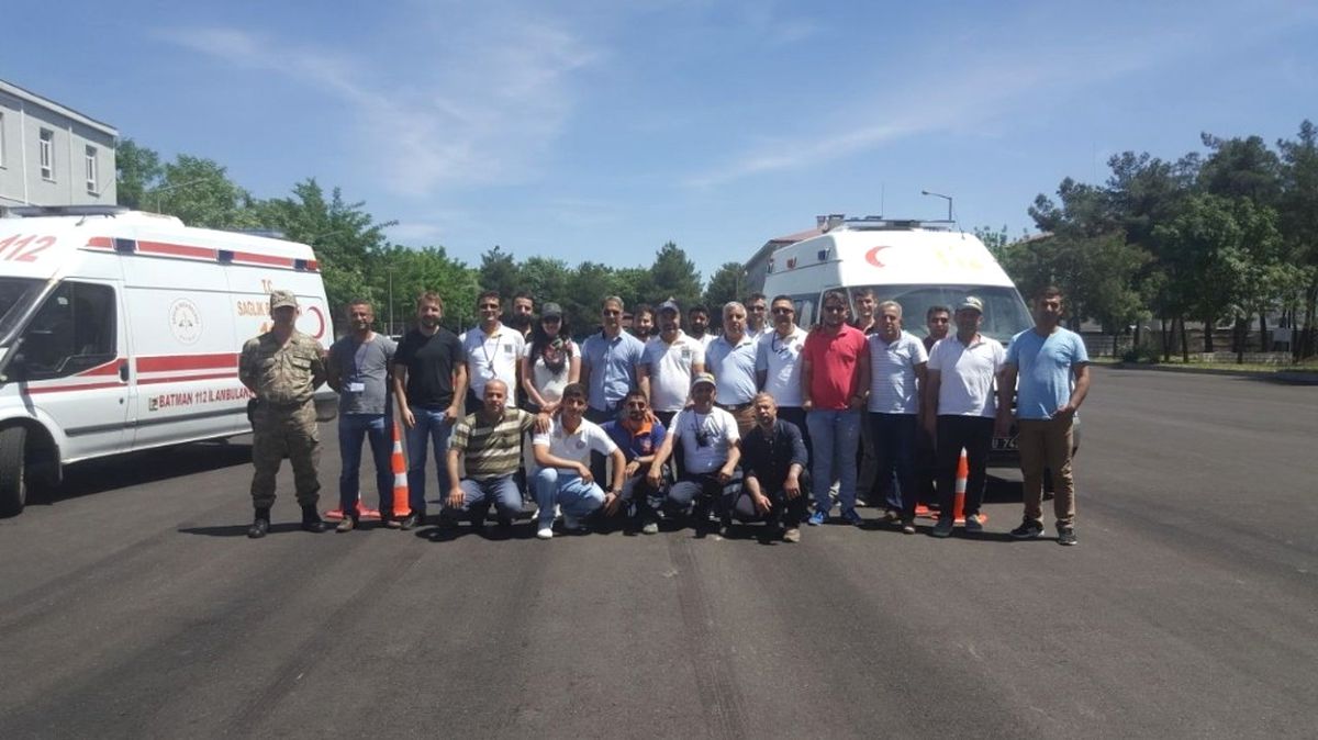 Batman\'da Ambulans Sürücülerine Eğitim