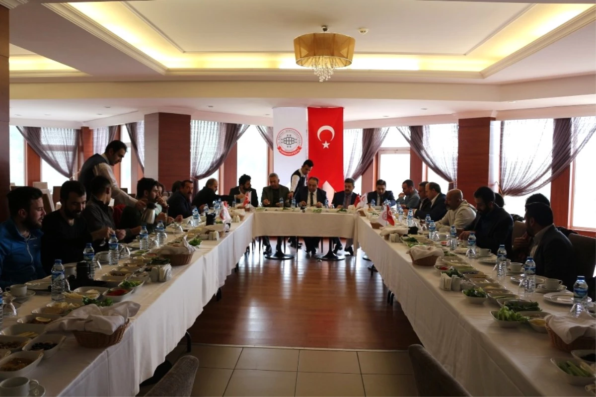 Birkonfed Erzurum Yönetimi Basın Mensupları ile Buluştu