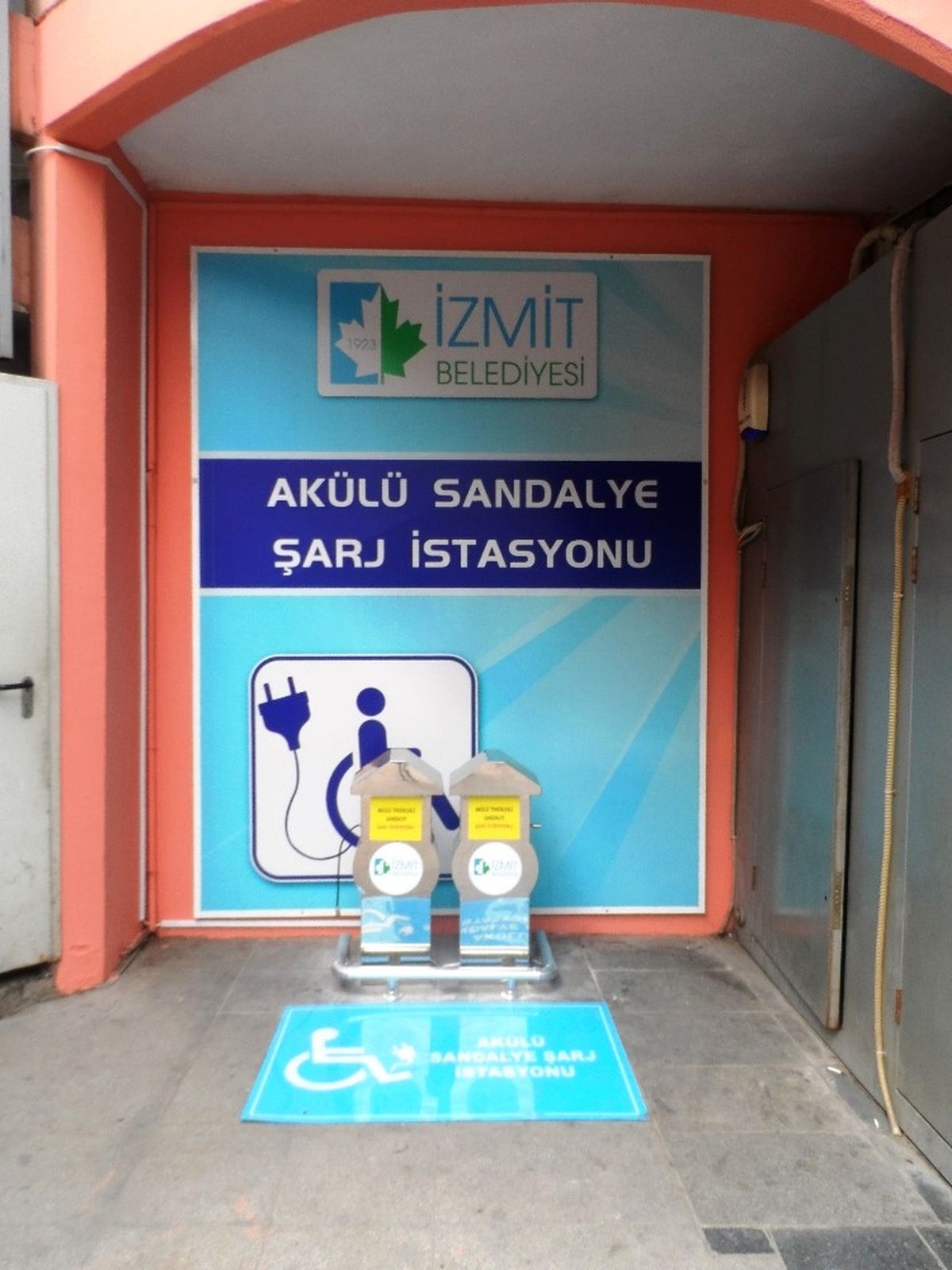 Engelli Araç Şarj İstasyonun Yeri Değişti