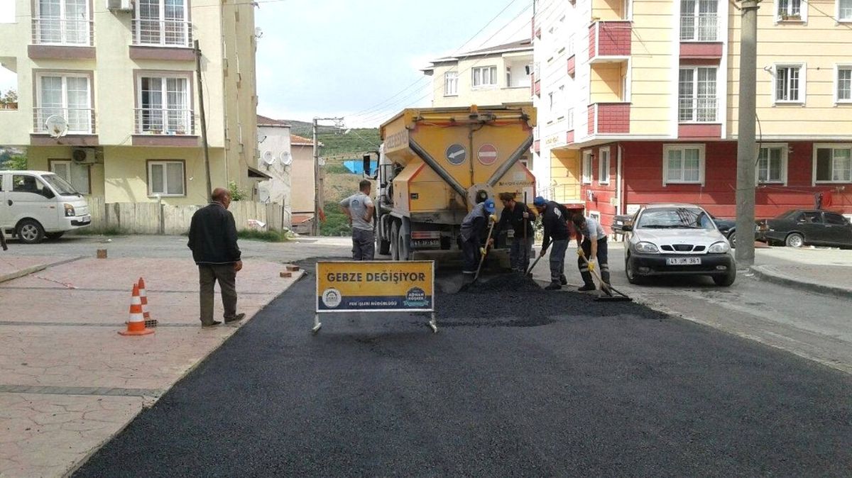 Gebze\'de Üst Yapı Çalışmaları