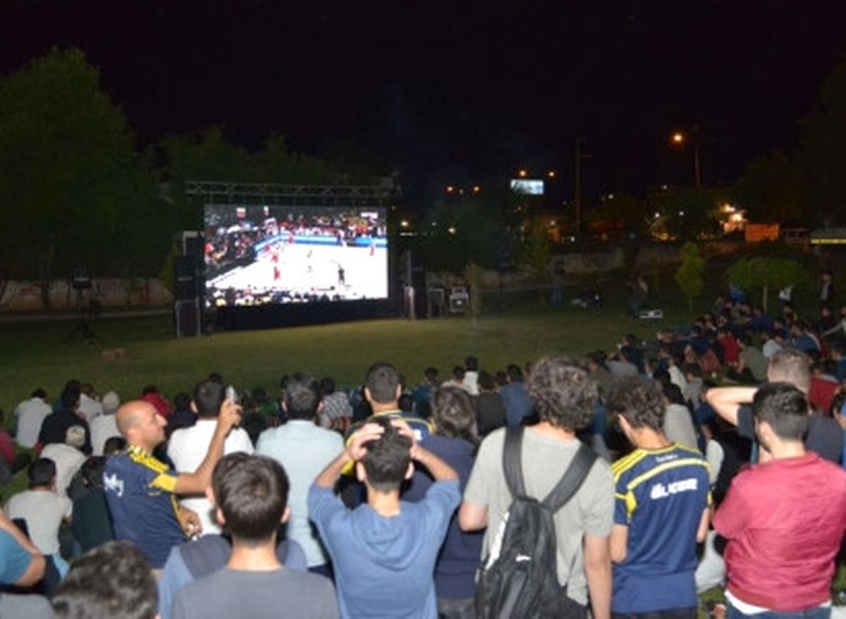 Gümüşhane\'de Final Maçı İçin Dev Ekran Kurulacak