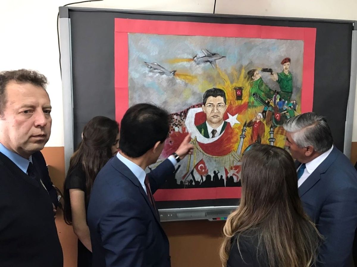 Horasanlı Öğrencilerden Anlamlı Sergi