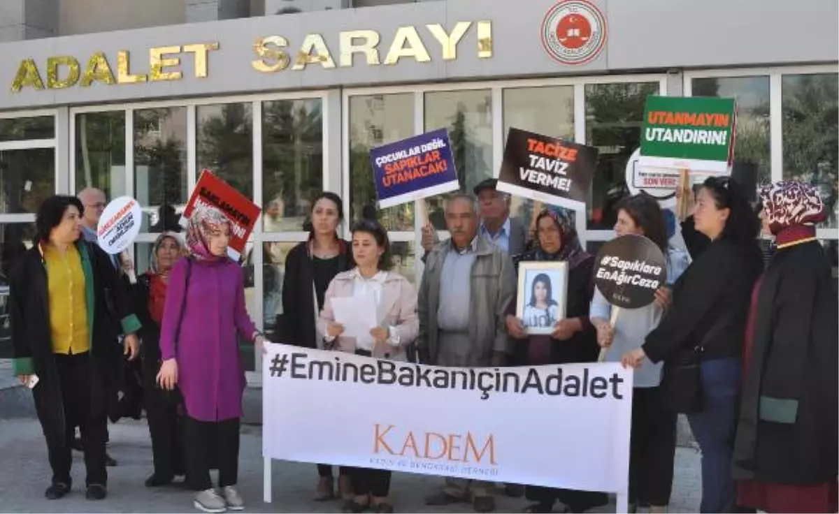 Kadınlar Emine İçin Adalet İstiyor