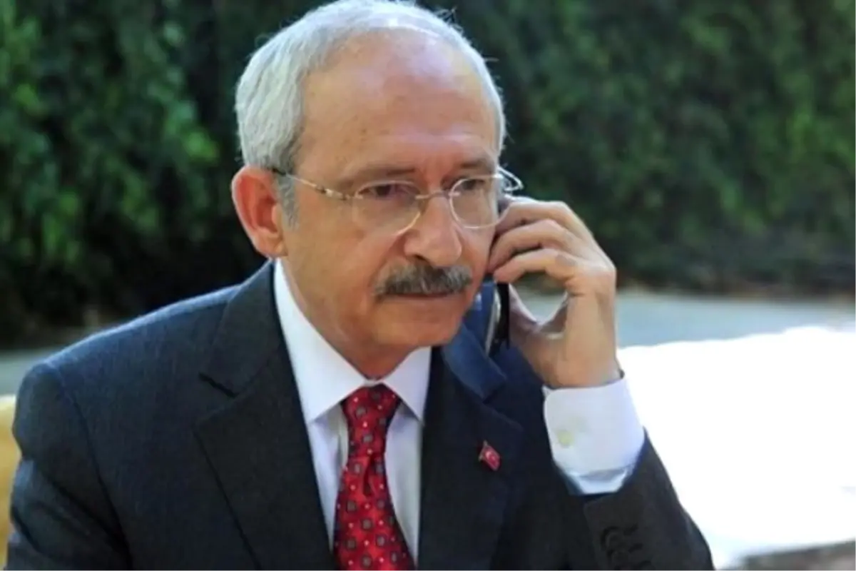 Kılıçdaroğlu\'ndan Yıldırım\'a Tebrik Telefonu