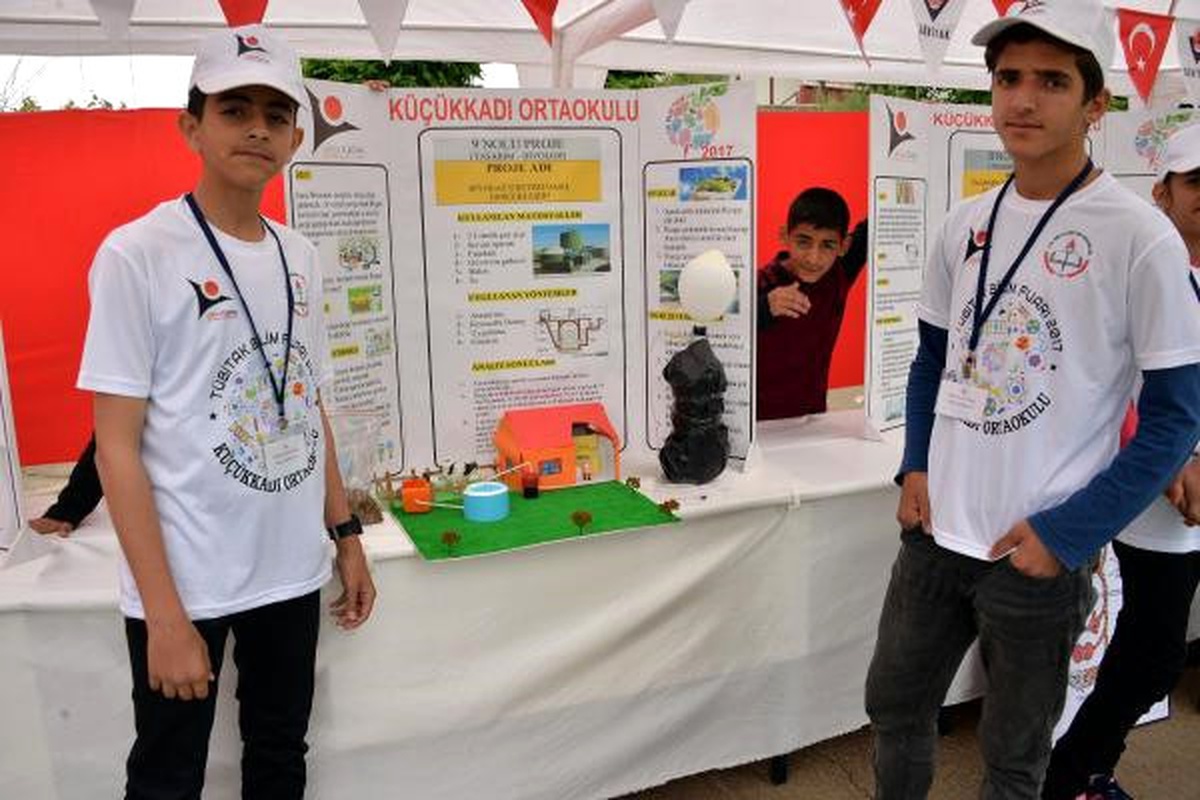 Küçükkadı Köyü\'nün, Küçük Bilim Adamları Tubitak Yolunda