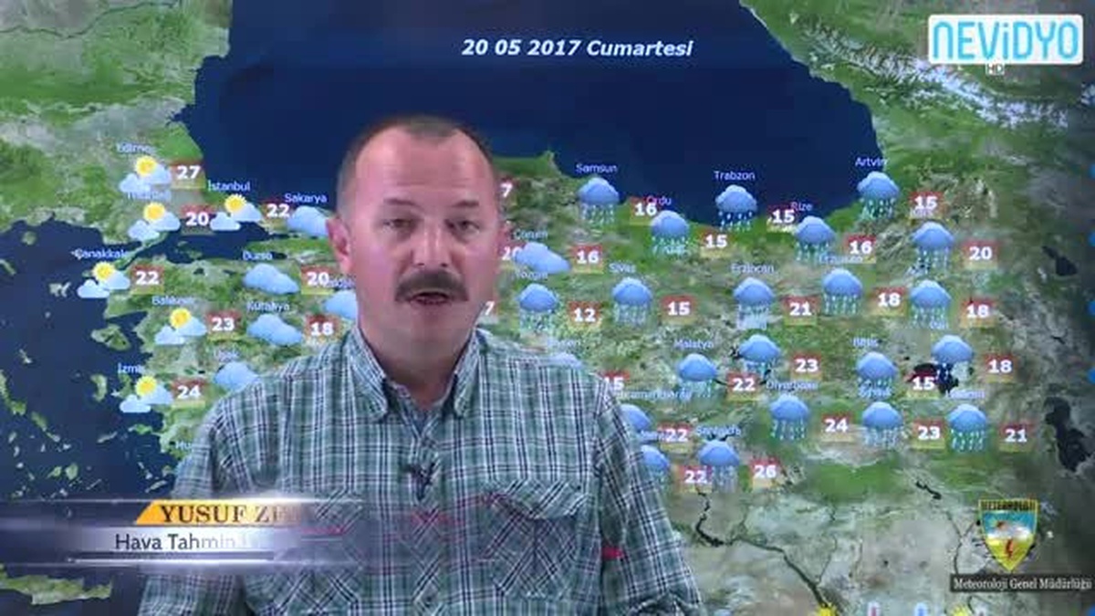 Meteorolojiden Sağanak ve Kuvvetli Rüzgar Uyarısı