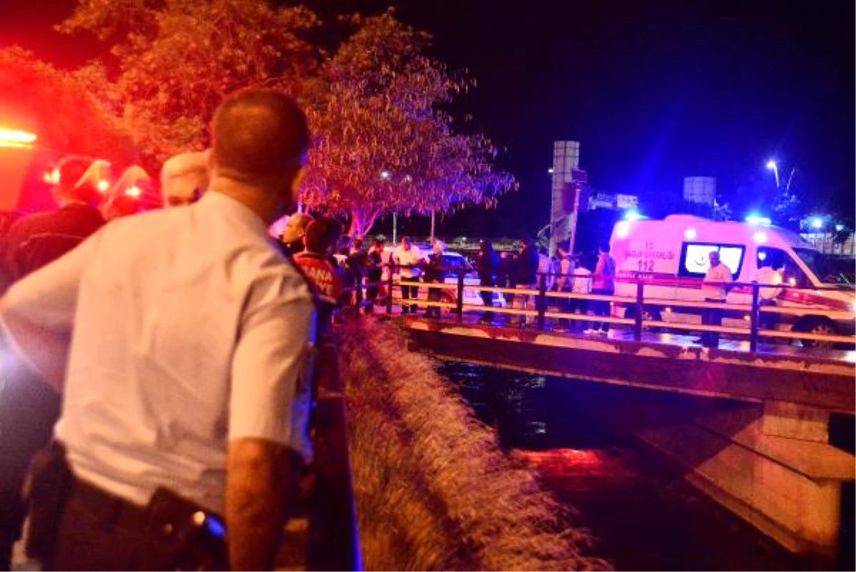 Otomobil, Sulama Kanalına Uçtu: 1 Ölü, 1 Yaralı