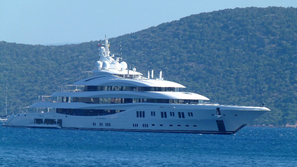 Rus Milyarder 150 Milyon Dolarlık Yatıyla Bodrum\'da
