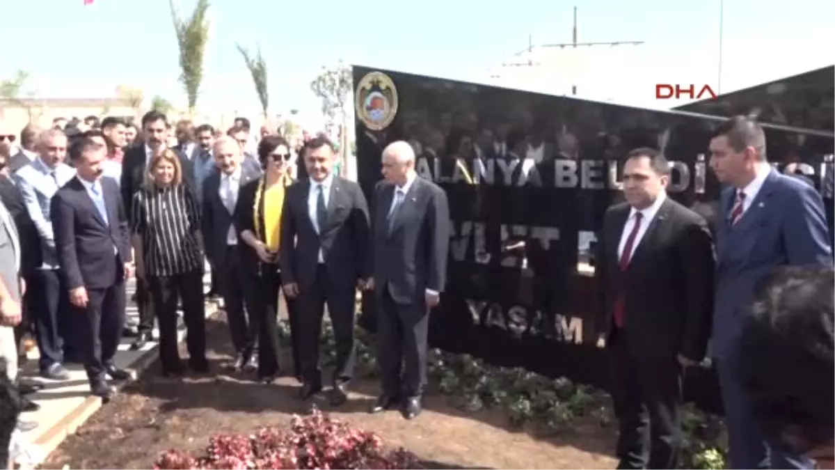 Antalya Bahçeli, Adının Verildiği Yaşam Alanını Açtı