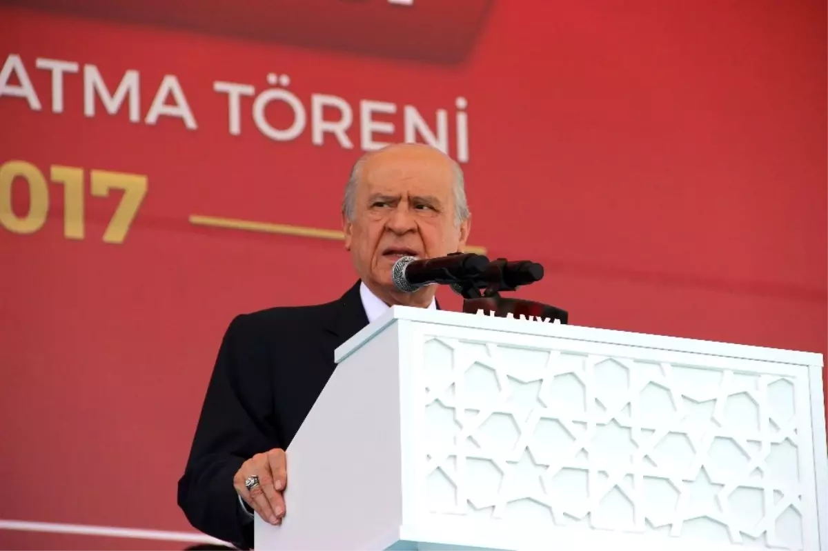 Bahçeli Alanya\'nın İl Olmasını İstedi