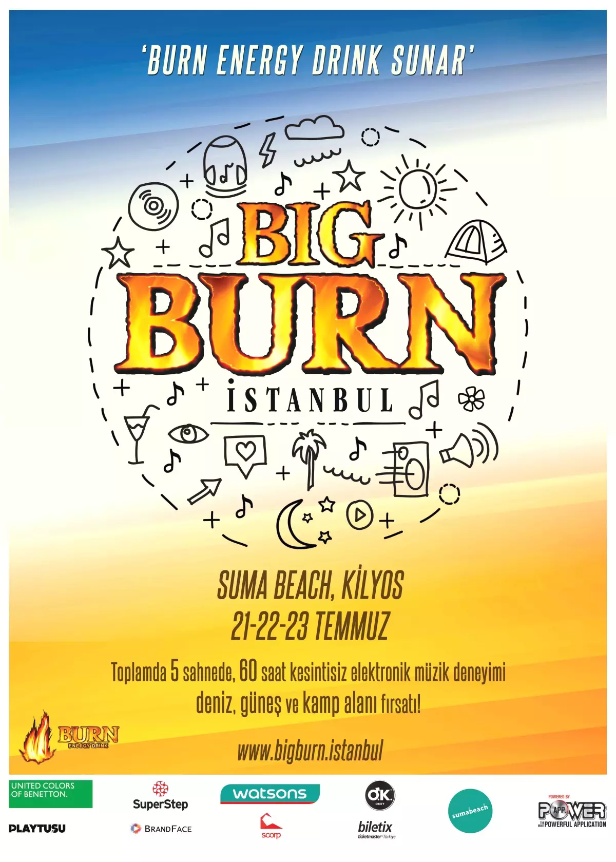 Big Burn İstanbul için geri sayım başladı!