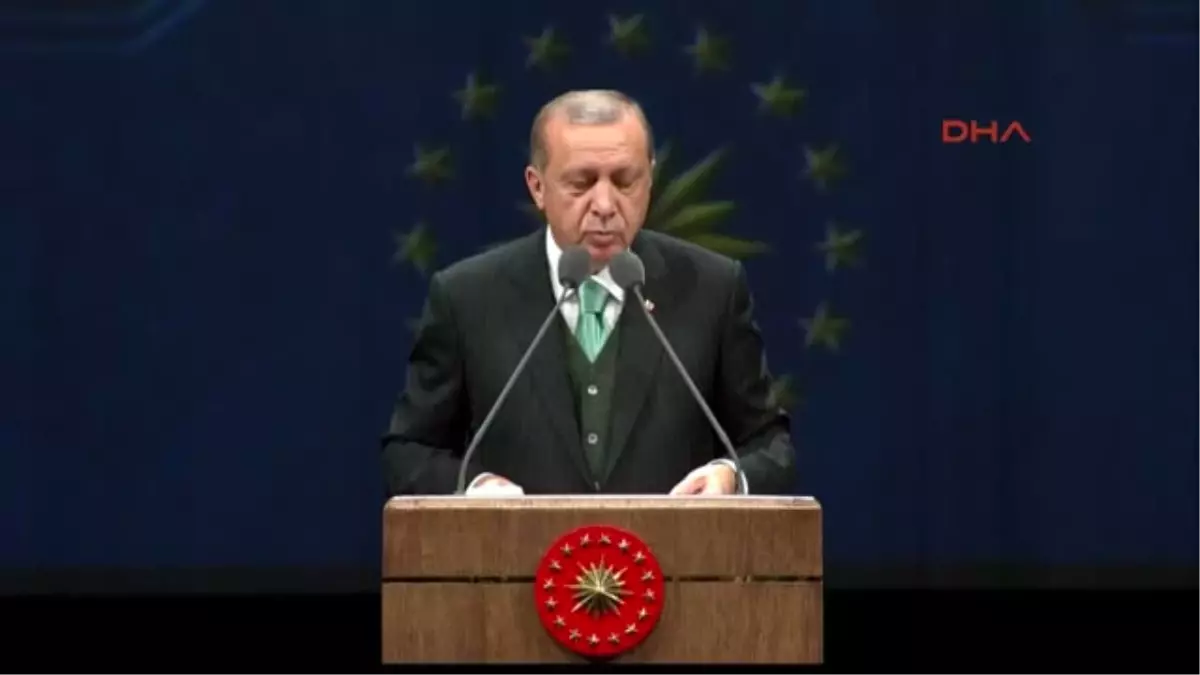 Cumhurbaşkanı Erdoğan Bize Düşen Bitmez Tükenmez Bir Ilim, Hikmet ve Saadet Kaynağı Olan Kur\'anla...