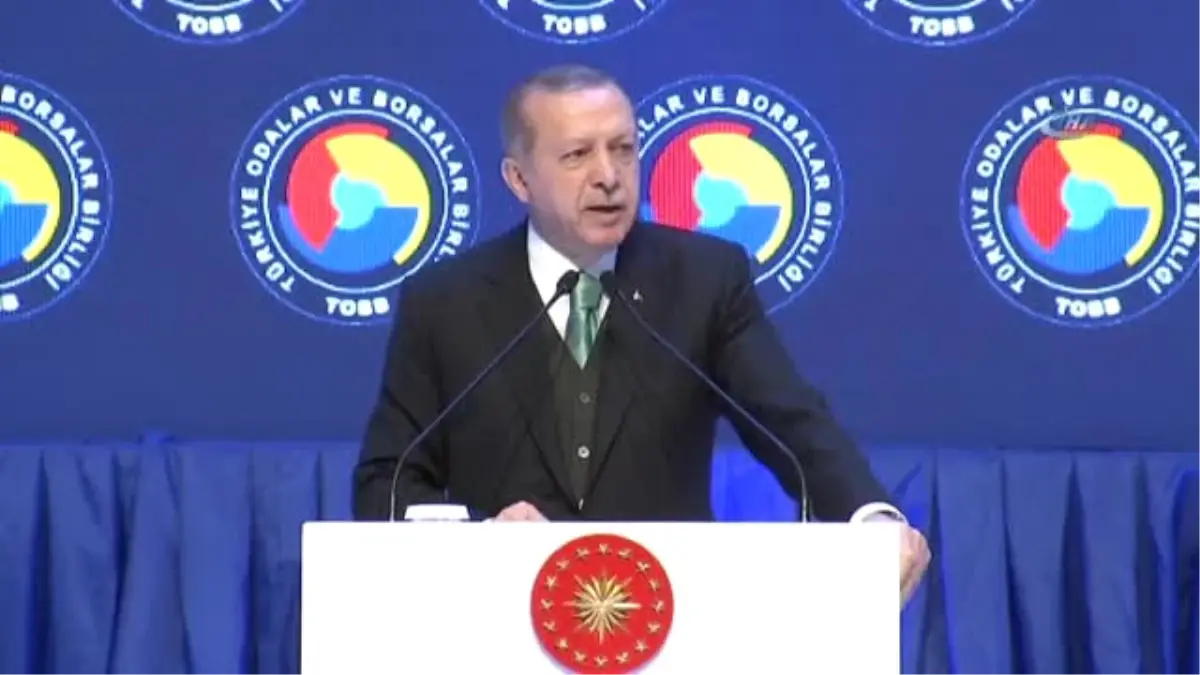 Cumhurbaşkanı Erdoğan: "Diyorum Ki; Gelin Şu Yüzde 100 Yerli Otomobilimizi TOBB İçerisinden...