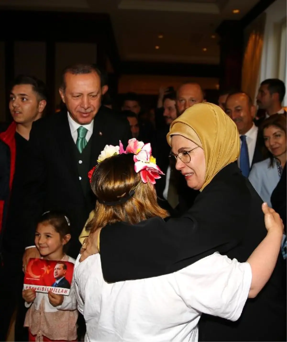 Erdoğan, Avrupalı Türk Demokratlar Birliği Heyetiyle Buluştu