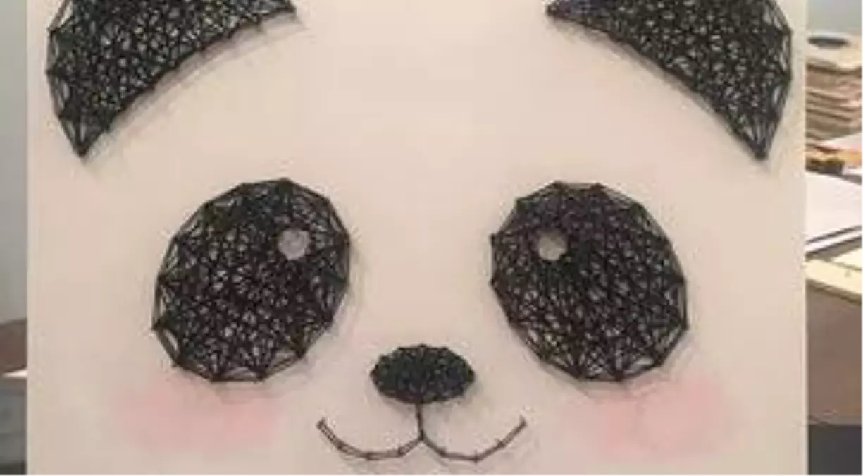 Masterpiece String Art - Panda